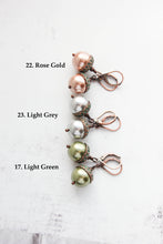 Load image into Gallery viewer, Acorn EARRINGS (8 colors) | Blush Mint Copper Patina