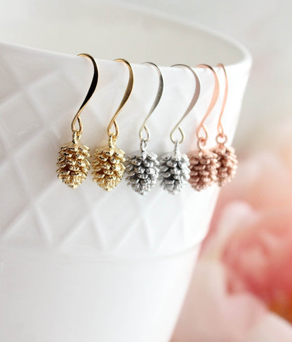 Pinecone Earrings