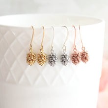 Load image into Gallery viewer, Pinecone Earrings