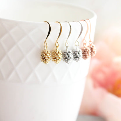Pinecone Earrings