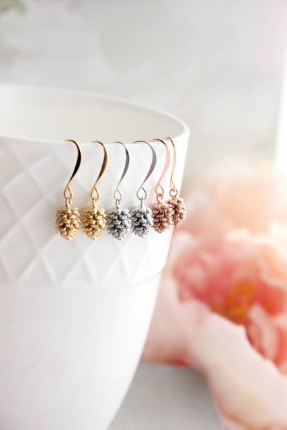 Pinecone Earrings