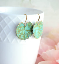 Load image into Gallery viewer, Large Lily Pad Earrings