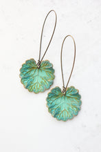 Load image into Gallery viewer, Large Lily Pad Earrings