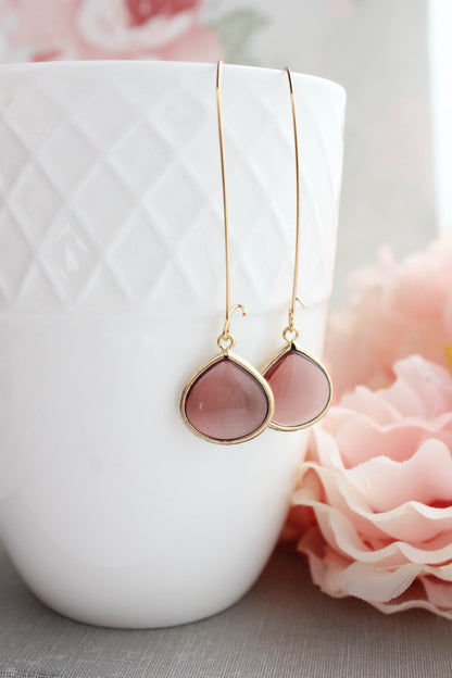 Candy Jewel Earrings  - Smoke Grey
