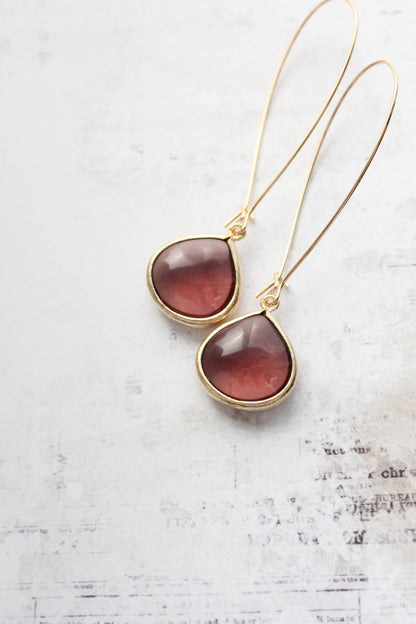 Candy Jewel Earrings  - Smoke Grey