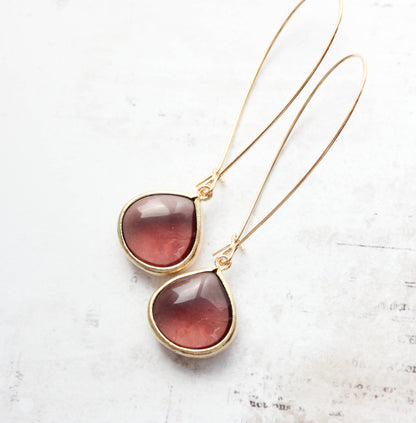 Candy Jewel Earrings  - Smoke Grey