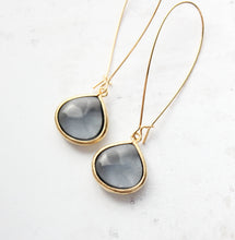 Load image into Gallery viewer, Candy Jewel Earrings  - Smoke Grey