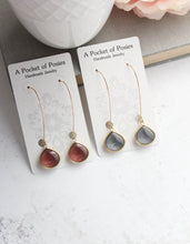 Load image into Gallery viewer, Candy Jewel Earrings  - Smoke Grey