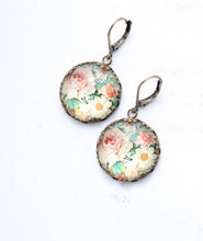Load image into Gallery viewer, Flower Earrings | Peonies and Daisies