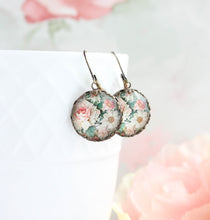 Load image into Gallery viewer, Flower Earrings | Peonies and Daisies