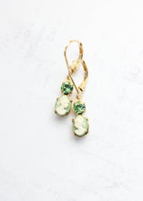 Load image into Gallery viewer, Little Lady Cameo Earrings | Light Green