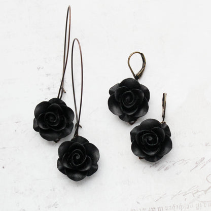 Rose Earrings (30 colors/styles)