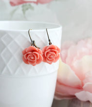 Load image into Gallery viewer, Rose Earrings (30 colors/styles)