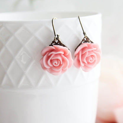 Rose Earrings (30 colors/styles)