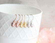 Load image into Gallery viewer, Tiny Acorn Earrings (3 options)