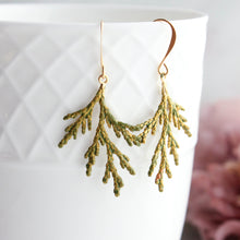 Load image into Gallery viewer, Cedar Branch Earrings (7 options)