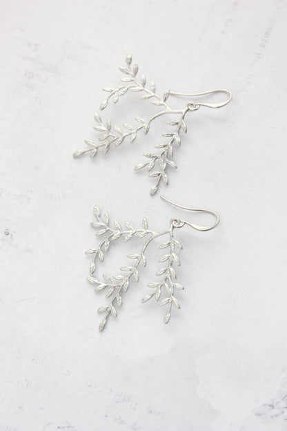 Leafy Branch Earrings (3 Options)