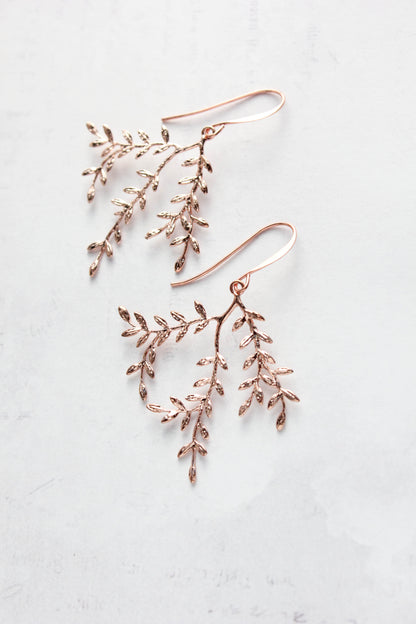 Leafy Branch Earrings (3 Options)