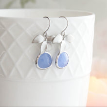 Load image into Gallery viewer, Periwinkle Blue Orchid Earrings (2 Styles)