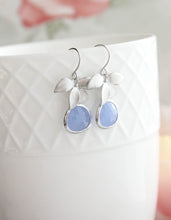 Load image into Gallery viewer, Periwinkle Blue Orchid Earrings (2 Styles)
