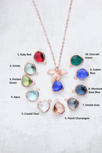 Load image into Gallery viewer, Rose Gold Orchid Earrings (10 Colors)