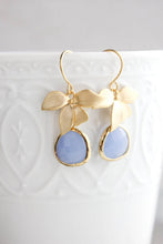 Load image into Gallery viewer, Periwinkle Blue Orchid Earrings (2 Styles)
