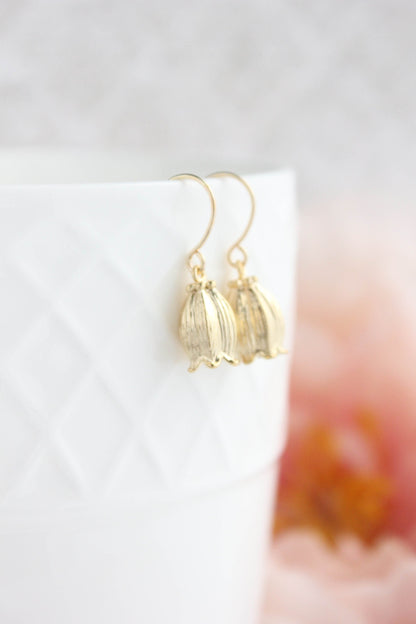 Little Bell Flower Earrings | Lily of the Valley (2 styles)