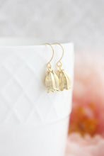 Load image into Gallery viewer, Little Bell Flower Earrings | Lily of the Valley | Matte Gold or Matte Silver