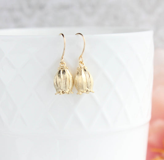 Little Bell Flower Earrings | Lily of the Valley (2 styles)