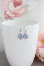 Load image into Gallery viewer, Light Blue Earrings | Light Sapphire Glass
