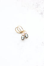 Load image into Gallery viewer, Little Cameo Earrings | Black and White