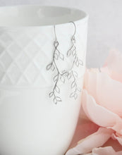 Load image into Gallery viewer, Rose Gold Branch Earrings | Leaf Earrings