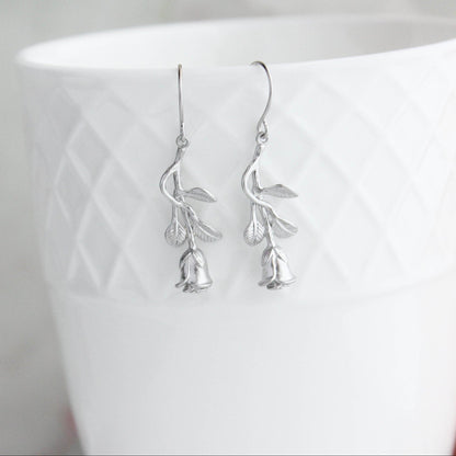 Little Rose Earrings | Small Flower Earrings