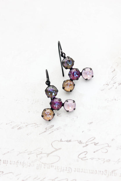 Molecule Glass Earrings