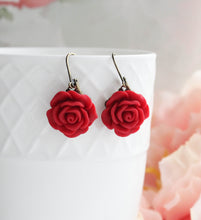 Load image into Gallery viewer, Rose Rose Earrings (14 colors)