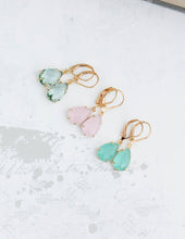 Load image into Gallery viewer, Small Glass Teardrop Earrings - More Colors