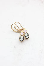 Load image into Gallery viewer, Little Cameo Earrings - Black