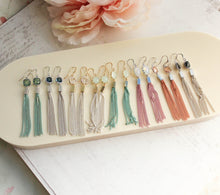 Load image into Gallery viewer, Chain Tassle Earrings - 9 Colors