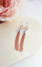 Load image into Gallery viewer, Chain Tassle Earrings - 9 Colors