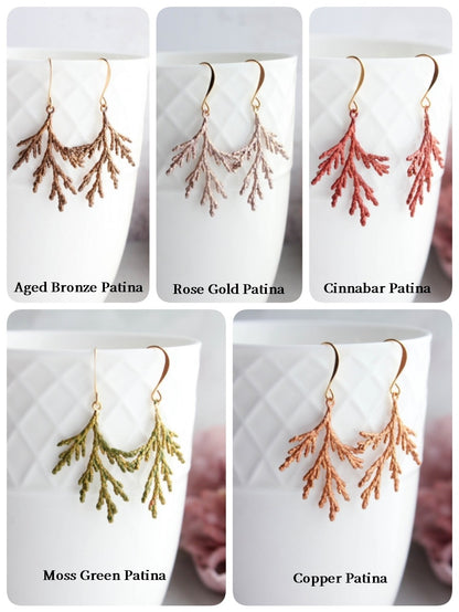 Cedar Branch Earrings (7 options)