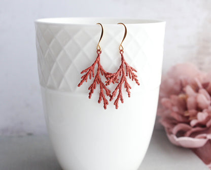 Cedar Branch Earrings (7 options)