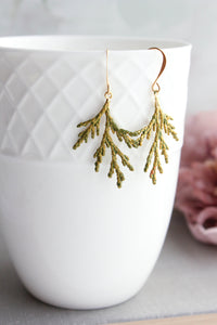 Cedar Branch Earrings (7 options)