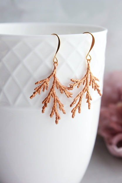 Cedar Branch Earrings (7 options)