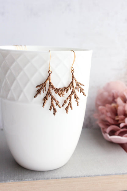 Cedar Branch Earrings (7 options)