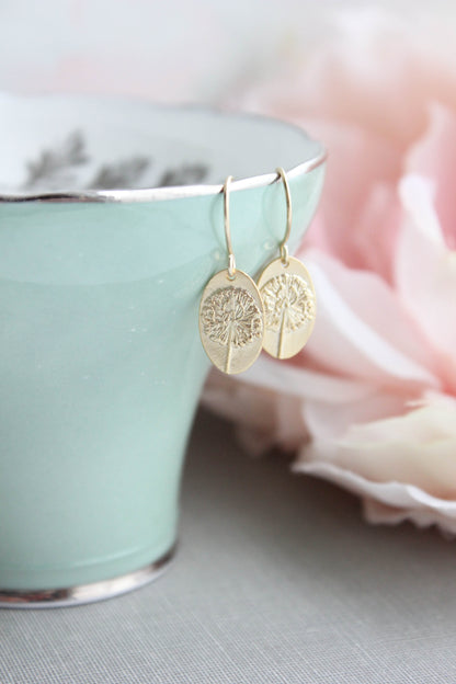 Dandelion Puff Earrings