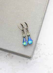 Aurora Drop Earrings - Aquamarine