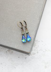 Aurora Drop Earrings - Aquamarine