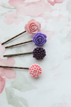Load image into Gallery viewer, Flower Bobby Pins - BP2021