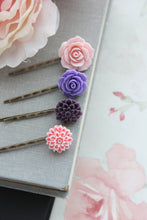 Load image into Gallery viewer, Flower Bobby Pins - BP2021