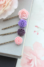 Load image into Gallery viewer, Flower Bobby Pins - BP2021